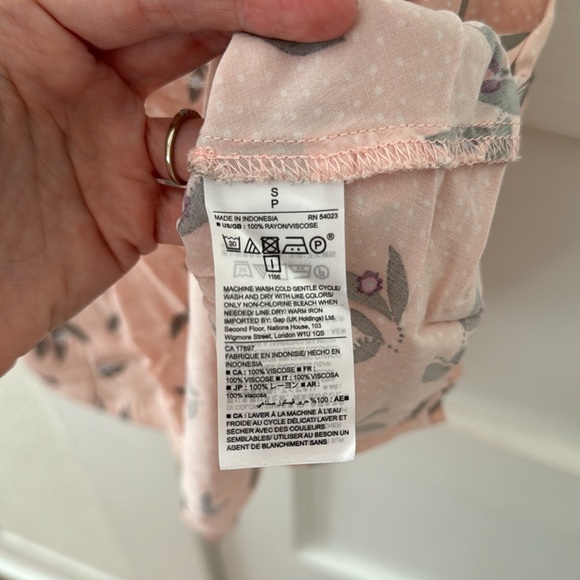 GAP Floral Pink Strap Dress - Picture 7 of 8